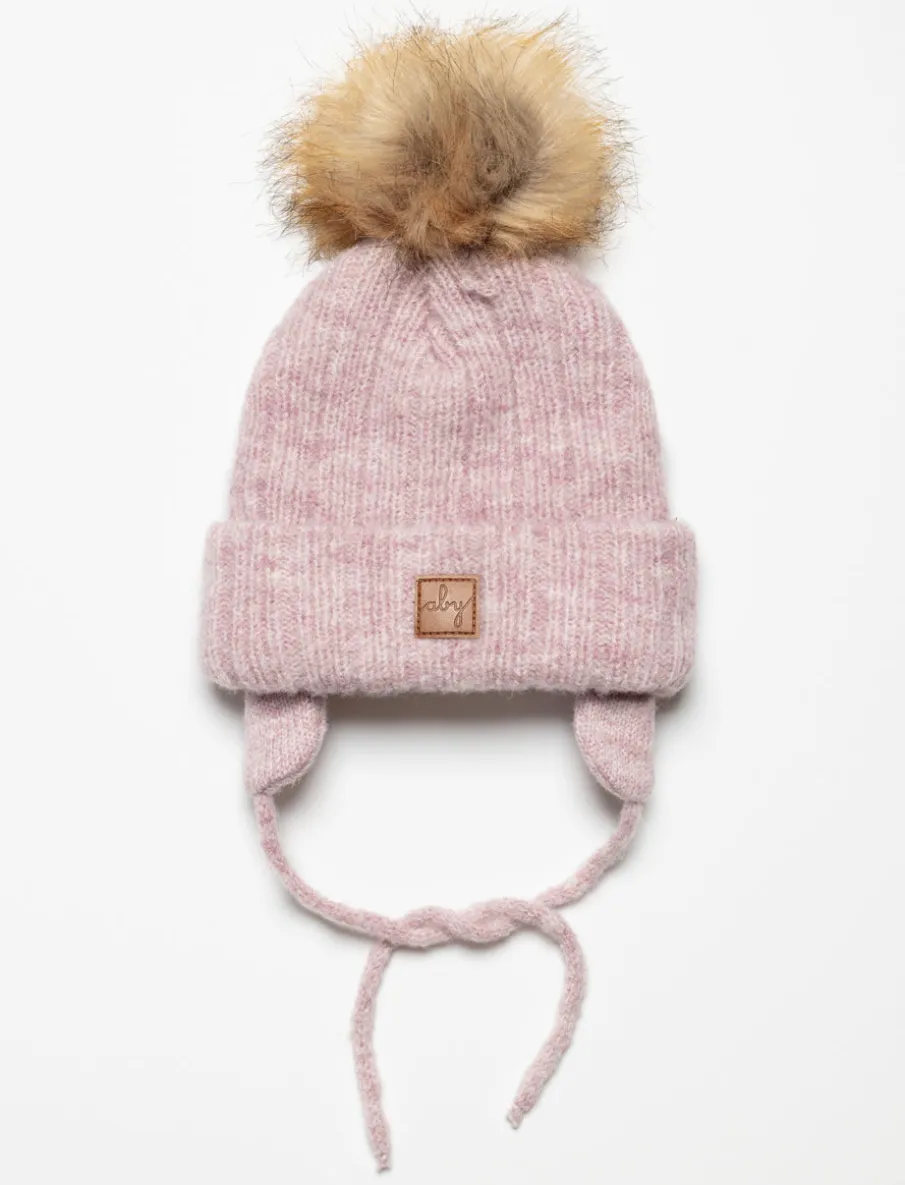 Knit Pompom Beanie