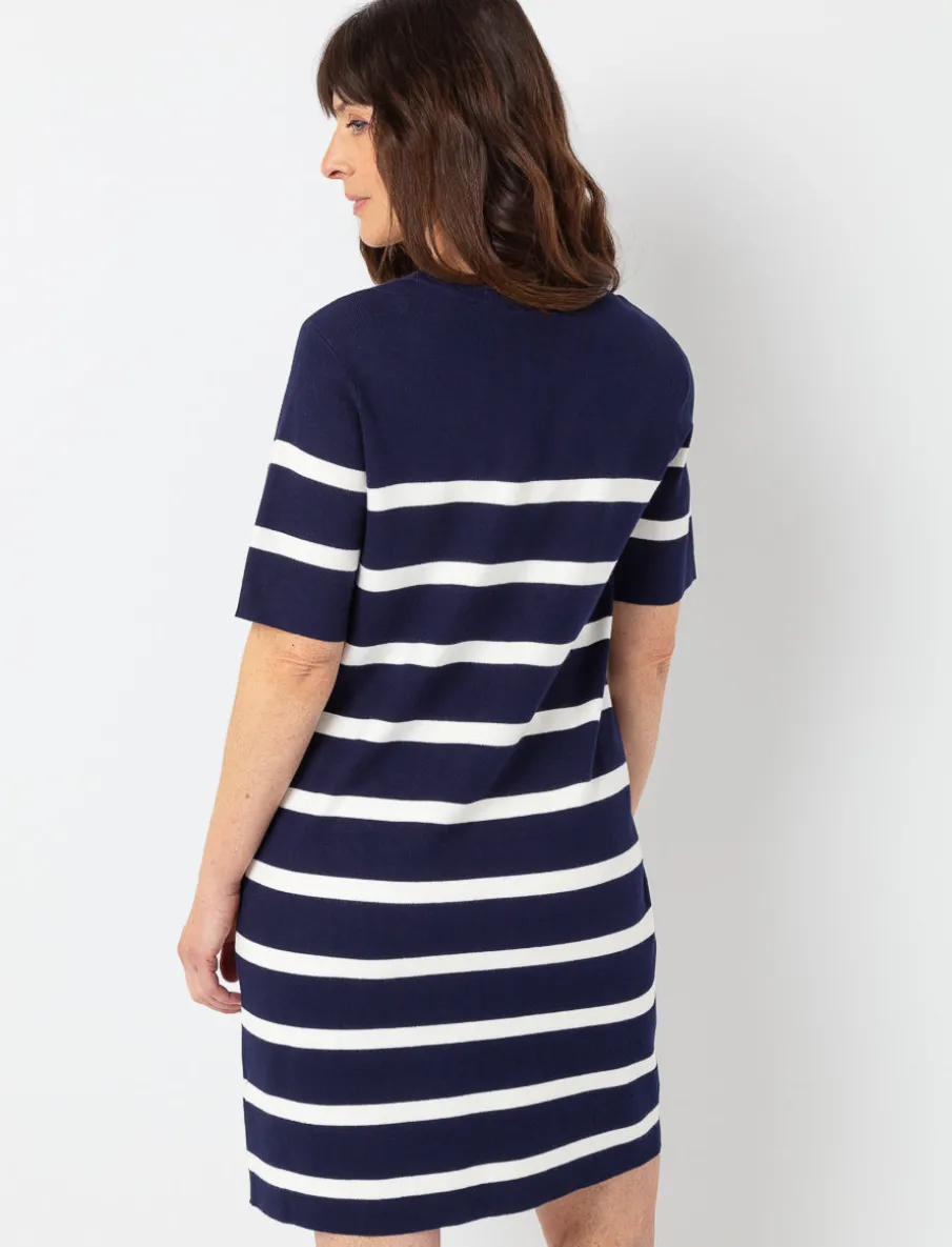 Knit Short-sleeve Dress