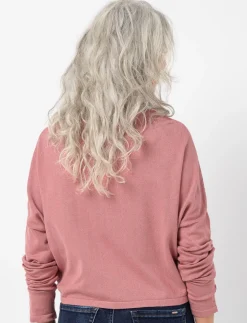 Knit Sweater with Front Tie