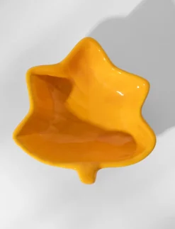 Leaf-shaped Dip Bowl