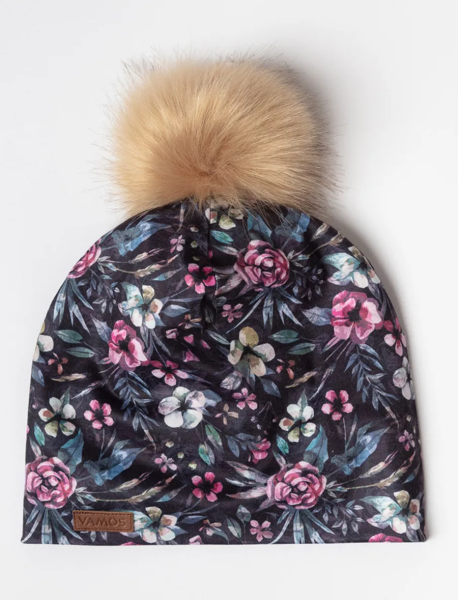 Light Pompom Beanie