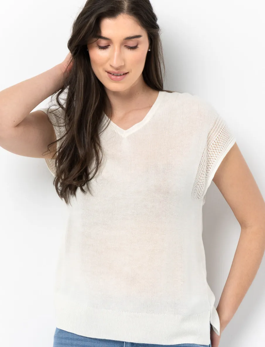 Lightweight knit T-shirt