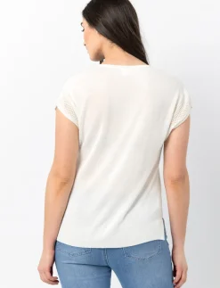 Lightweight knit T-shirt