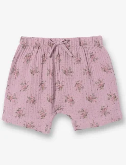 Lightweight Shorts with Bow Detail