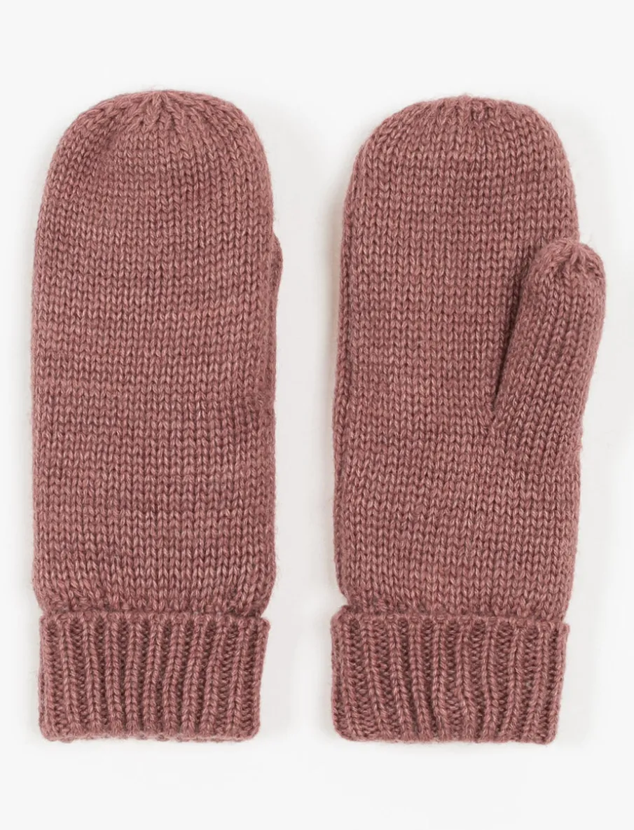 Lined Knit Mittens