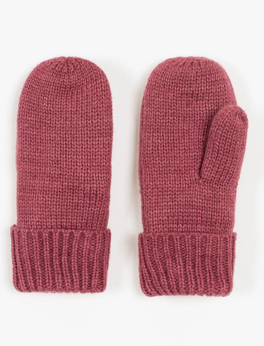 Lined Knit Mittens