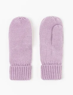 Lined Knit Mittens