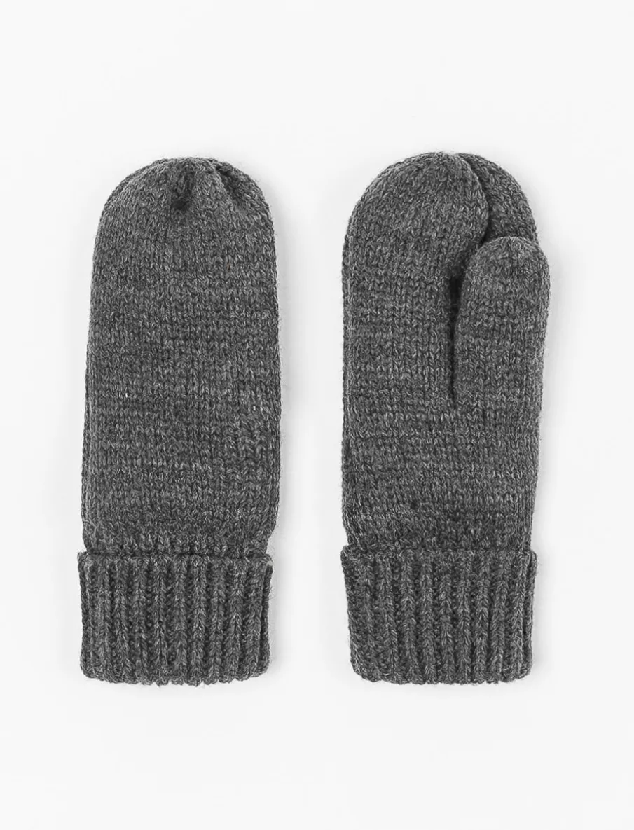 Lined Knit Mittens