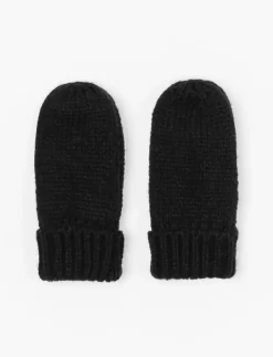 Lined Knit Mittens