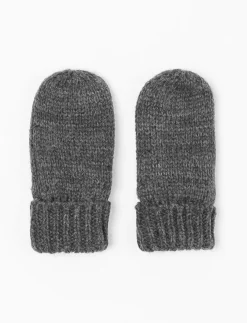Lined Knit Mittens
