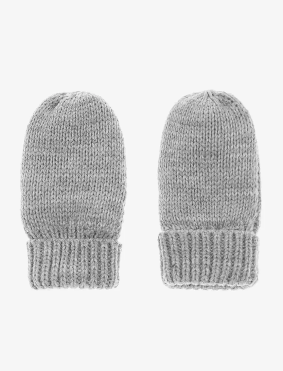 Lined Knit Mittens