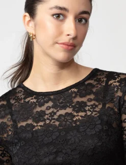 Lined Lace T-shirt
