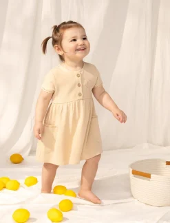 Linen Button-down Dress