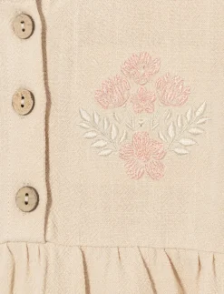 Linen Button-down Dress