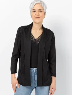 Linen-look Cardigan