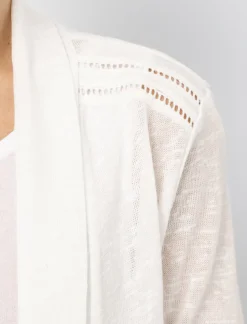 Linen-look Cardigan