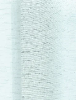 Linen-look Sheer Curtain Panel