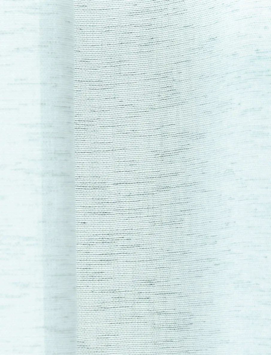 Linen-look Sheer Curtain Panel