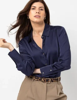 Long Silky Blouse
