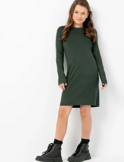 Long-sleeve Knit Dress