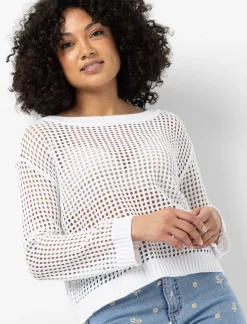Long-Sleeve Knit Sweater