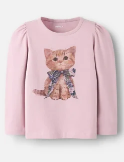 Long-sleeved Printed T-shirt