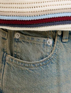 Loose Denim Shorts