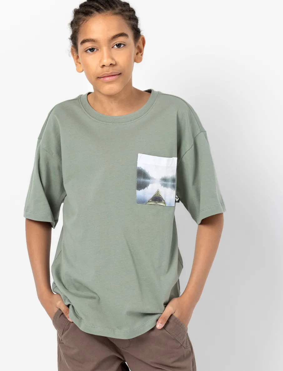 Loose Fit Crew Neck T-Shirt