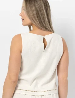 Loose Linen Tank Top