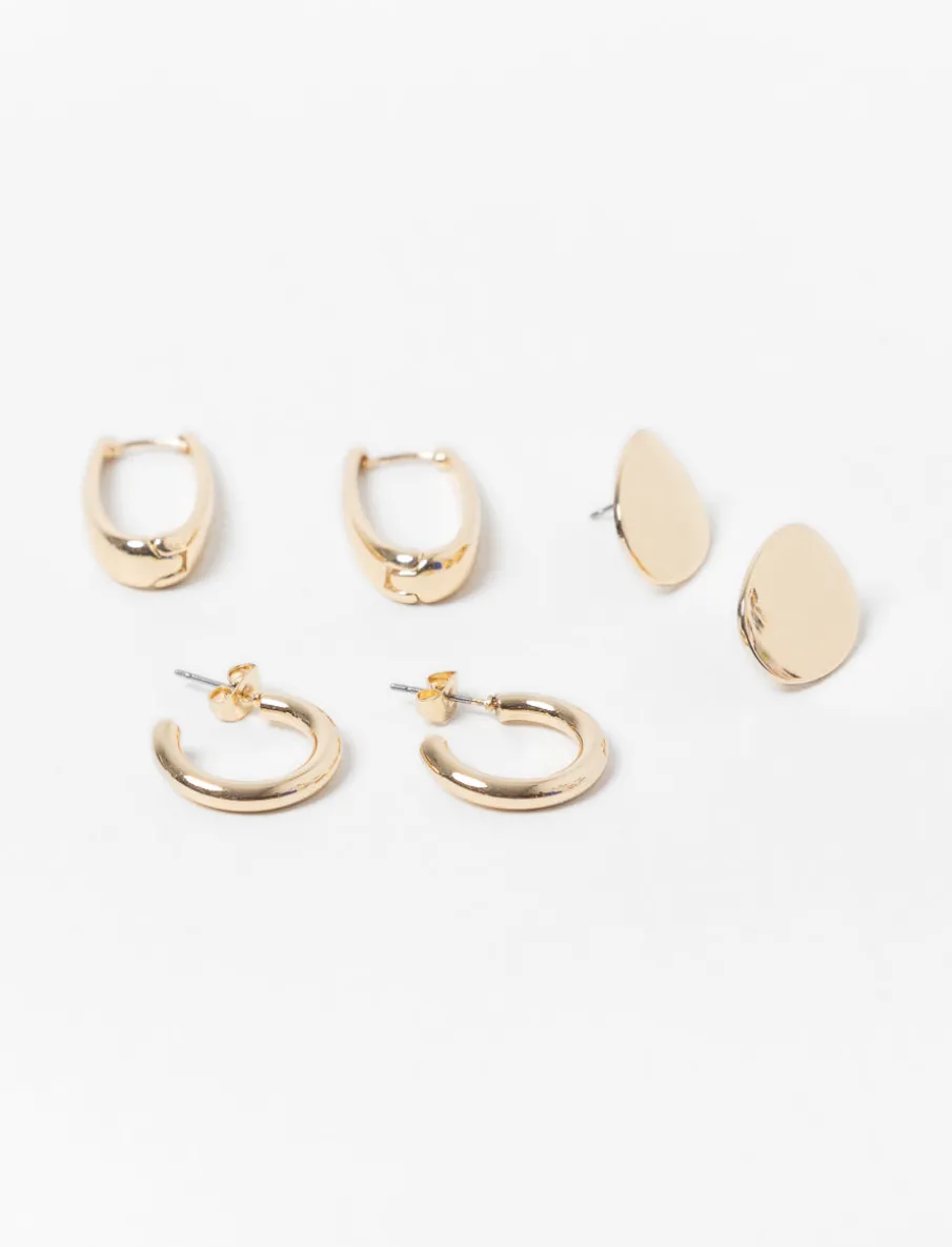 Matching Earrings - Pack of 3