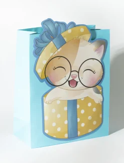 Medium Cat Gift Bag