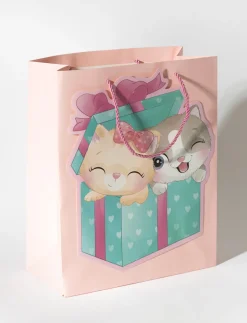 Medium Cat Gift Bag