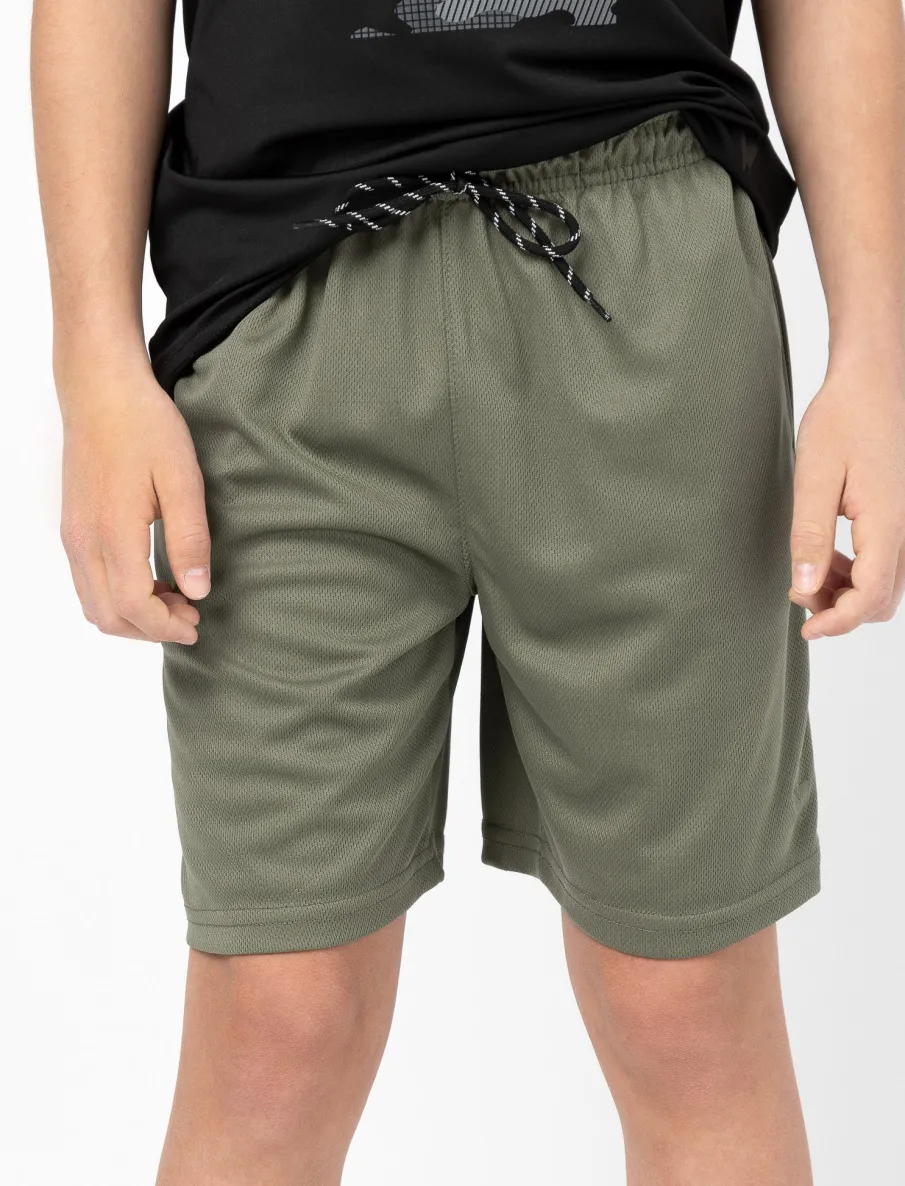 Mesh-lined Athletic Shorts