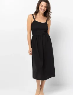 Midi Dress with Straps