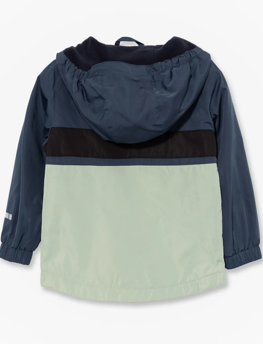 Mid-Season Coat with Fleece Lining - Little Boys