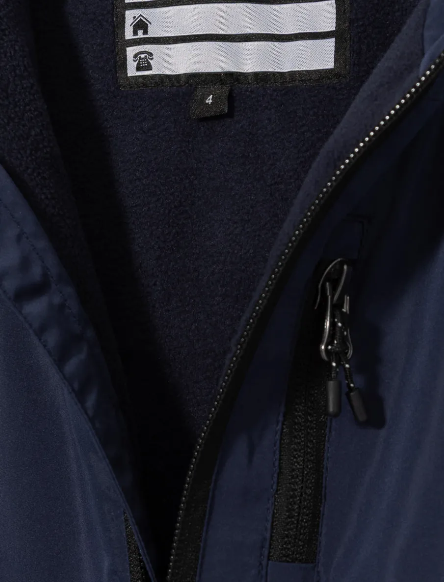 Mid-Season Coat with Fleece Lining - Little Boys