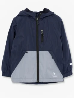 Mid-Season Coat with Fleece Lining - Little Boys