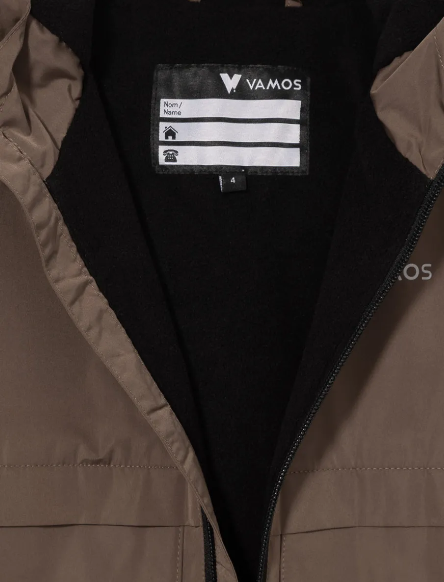 Mid-Season Coat with Fleece Lining - Little Boys