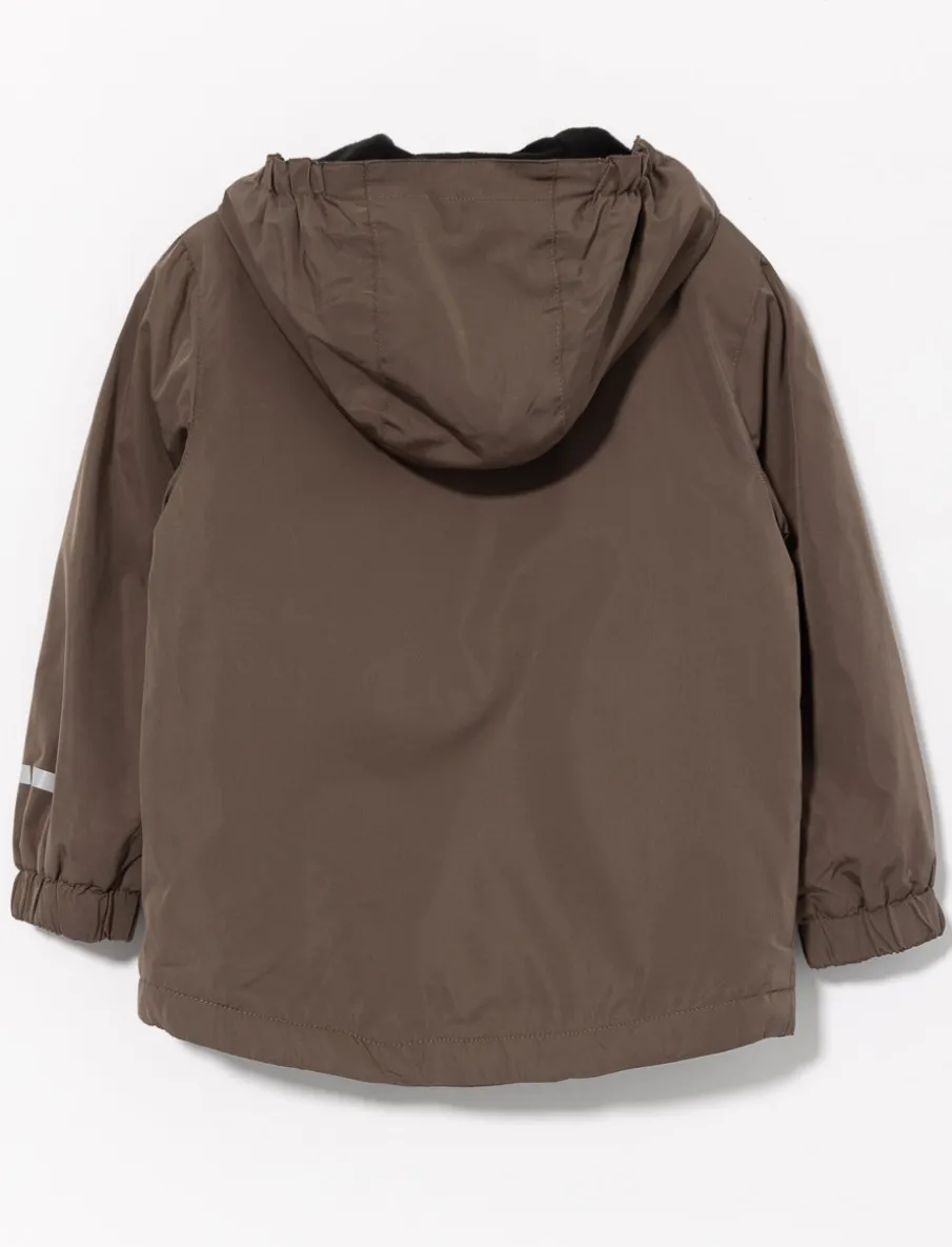 Mid-Season Coat with Fleece Lining - Little Boys