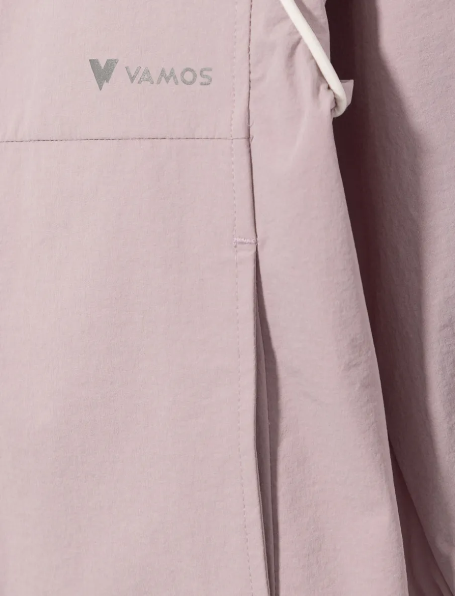 Mid-Season Coat with Reflective Strips