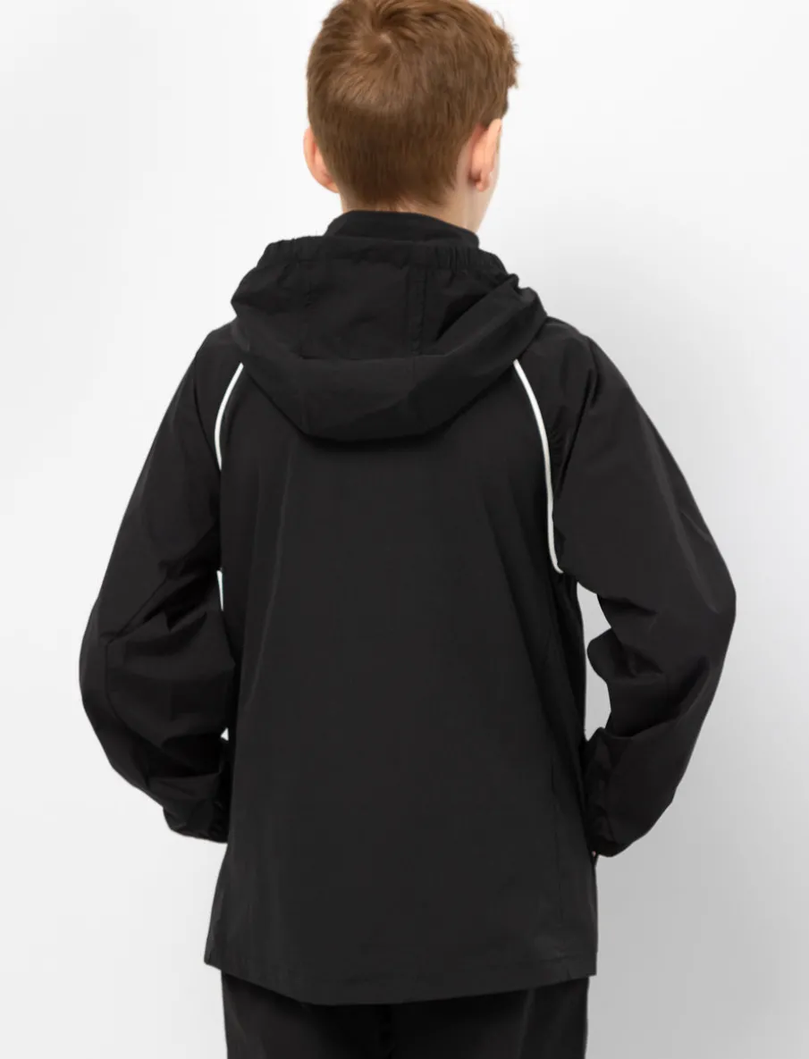 Mid-Season Coat with Reflective Stripes
