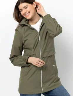 Mid-season Jacket with integrated Hood