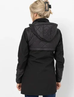 Mid-season Jacket with Quilted Pockets