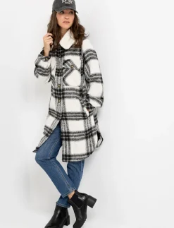 Mid-season Plaid Jacket