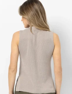 Mock Neck Knit Tank