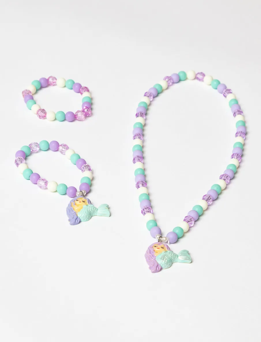 Necklace and Bracelets Set