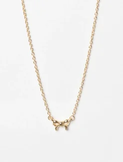 Necklace with Bow Pendant