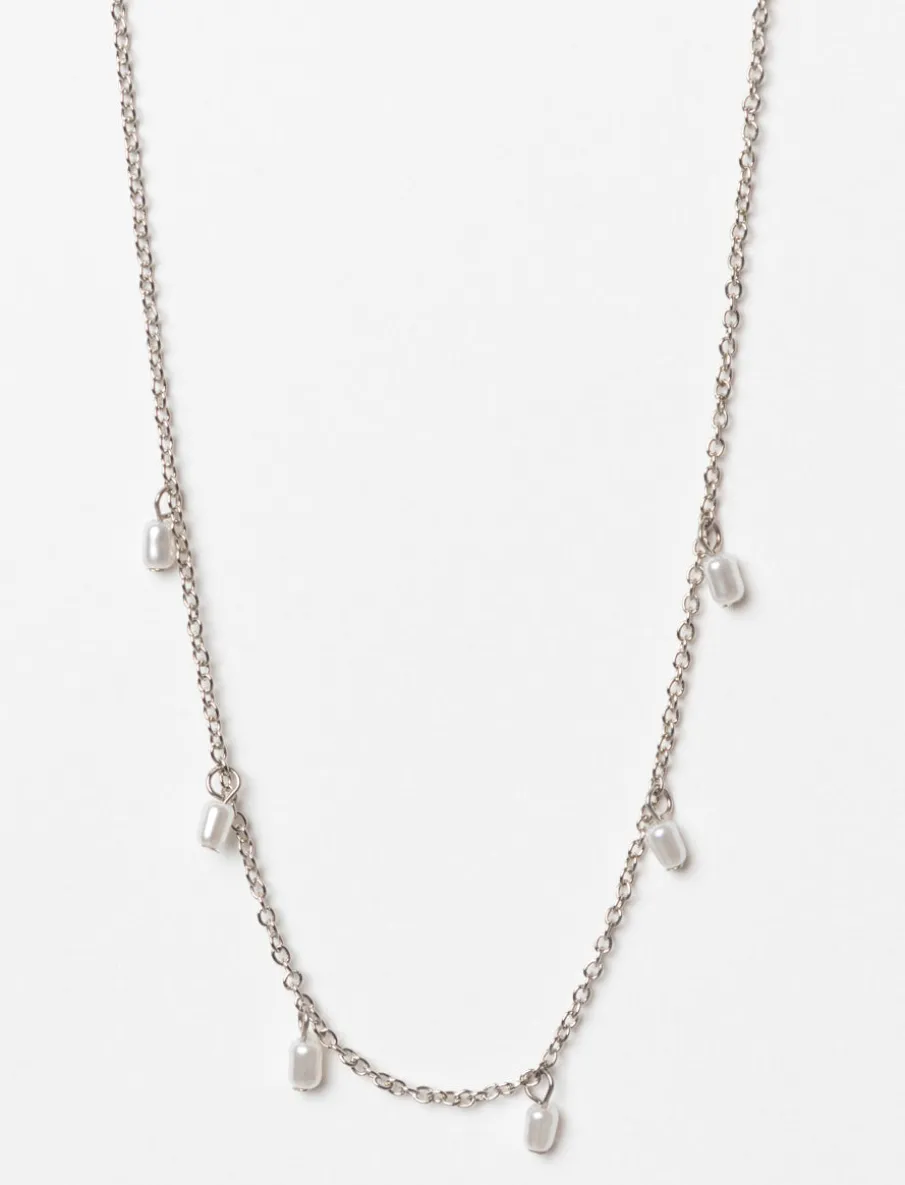 Necklace with Pearl Pendants