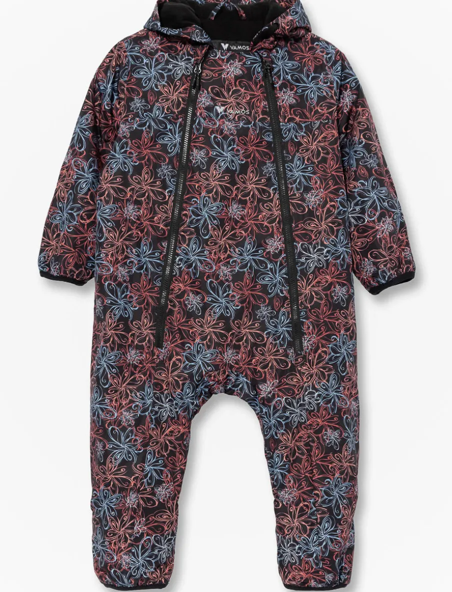 One-Piece Fleece-Lined Rain Suit - Baby Girl
