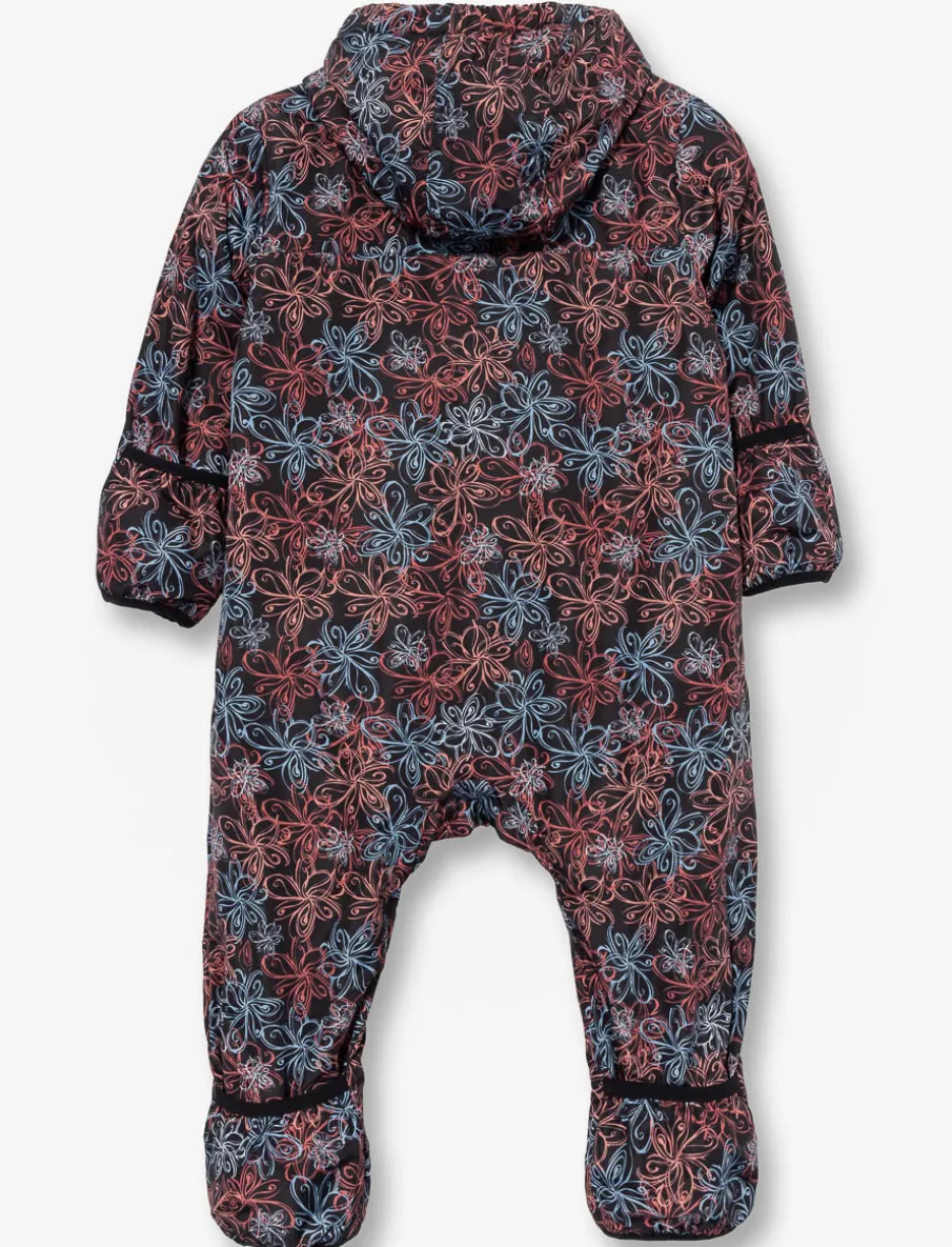 One-Piece Fleece-Lined Rain Suit - Baby Girl